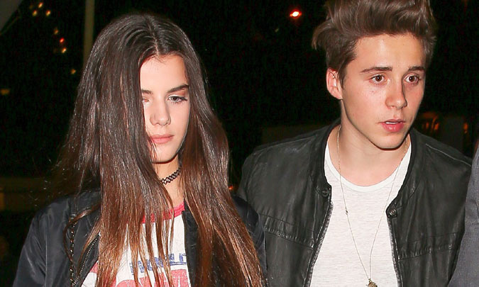 C'est l'amour? Brooklyn Beckham disfruta de una nueva cita con la actriz francesa Sonia Ben Ammar 