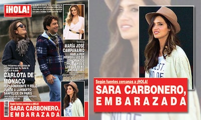 Según fuentes cercanas a ¡HOLA!, Sara Carbonero está embarazada