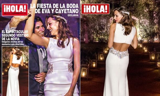 la fiesta de la boda de eva y cayetano, exclusiva en ¡hola! a partir