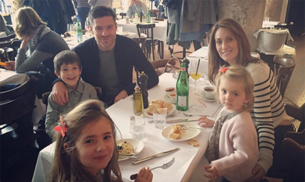 Nagore Aranburu comparte una foto muy familiar para felicitar a Xabi Alonso por su cumpleaños