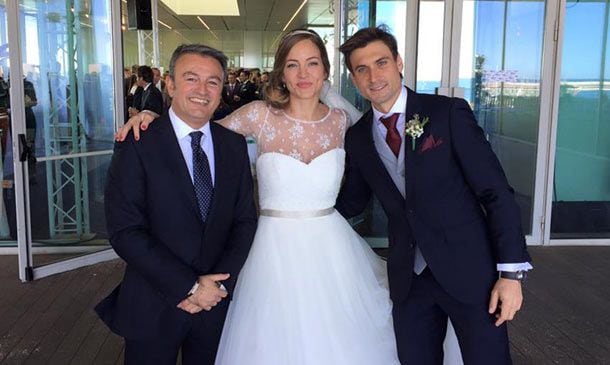 El romántico 'sí, quiero' de David Ferrer y Marta Tornel