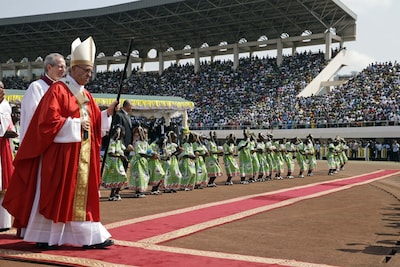 Las mejores imágenes de la visita apostólica del Papa Francisco a África