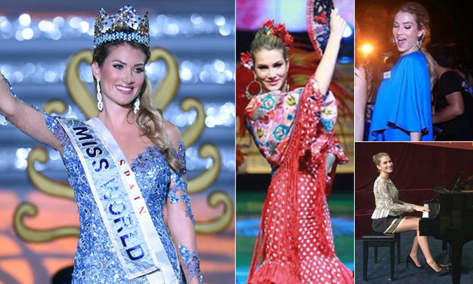 Todas las imágenes de Mireia Lalaguna en el certamen de Miss Mundo