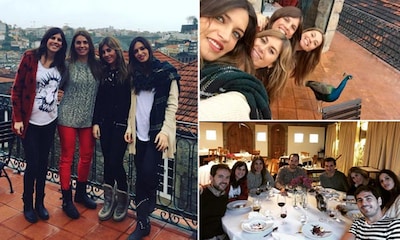 Reunión de periodistas en Oporto: Sara Carbonero recibe a sus amigas