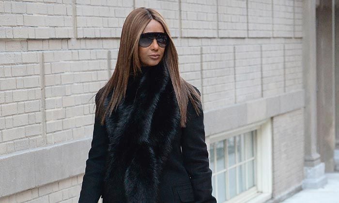 La primera imagen de Iman tras la muerte de su marido, David Bowie