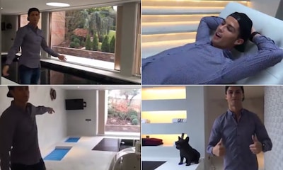 Cristiano Ronaldo abre el spa de su casa y revela algo curioso
