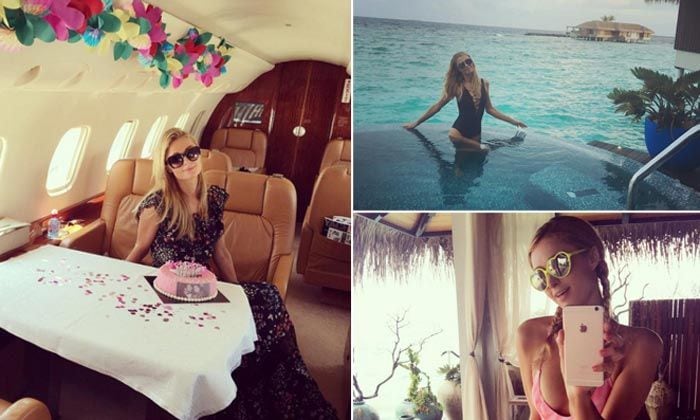 Paris Hilton o cómo cumplir años a todo tren