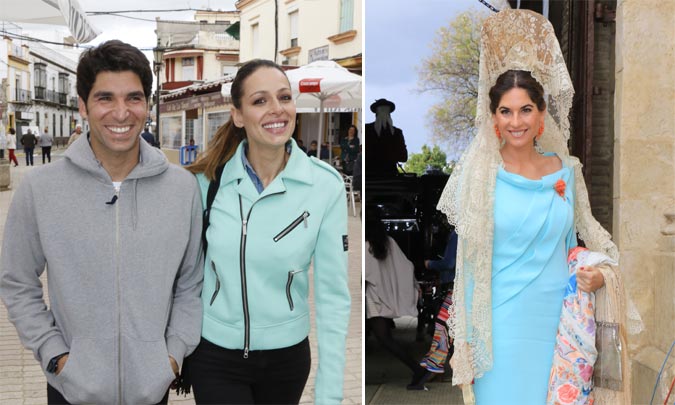 Mantilla y zapatillas de deporte, la combinación ganadora de Lourdes Montes y Eva González