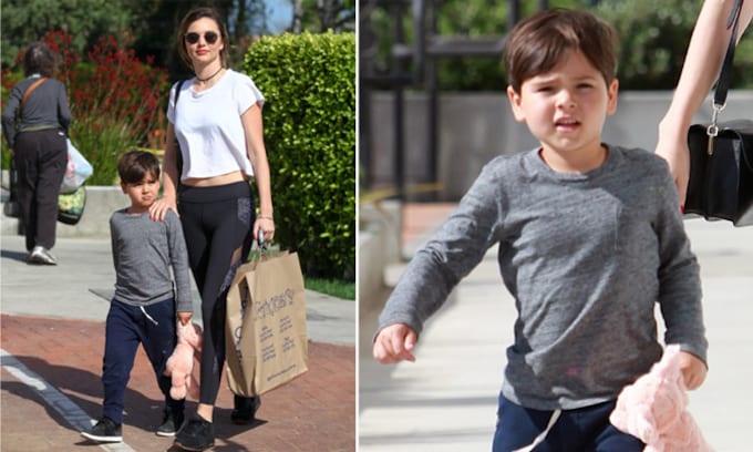 Flynn, el hijo de Miranda Kerr y Orlando Bloom, ¡cómo ha crecido!