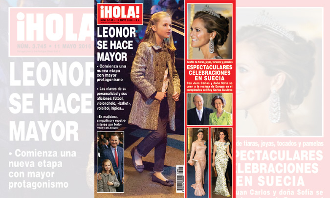 Esta semana, la revista ¡HOLA! viene cargada de noticias y exclusivas