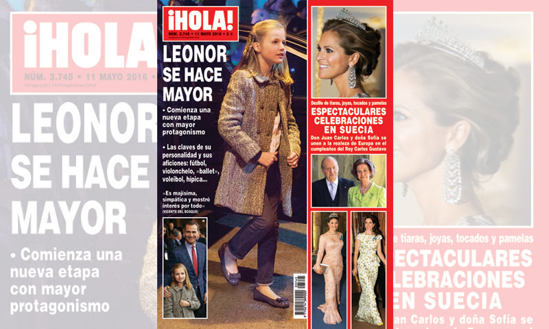 Esta semana, la revista ¡HOLA! viene cargada de noticias y exclusivas