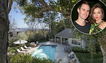 ¡Esto va en serio! Miranda Kerr y Evan Spiegel se compran una espectacular casa en California