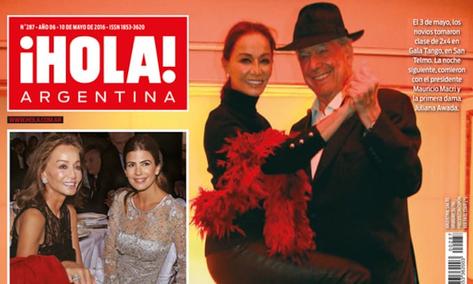 Isabel Preysler y Mario Vargas Llosa, a ritmo de tango en ¡HOLA! Argentina