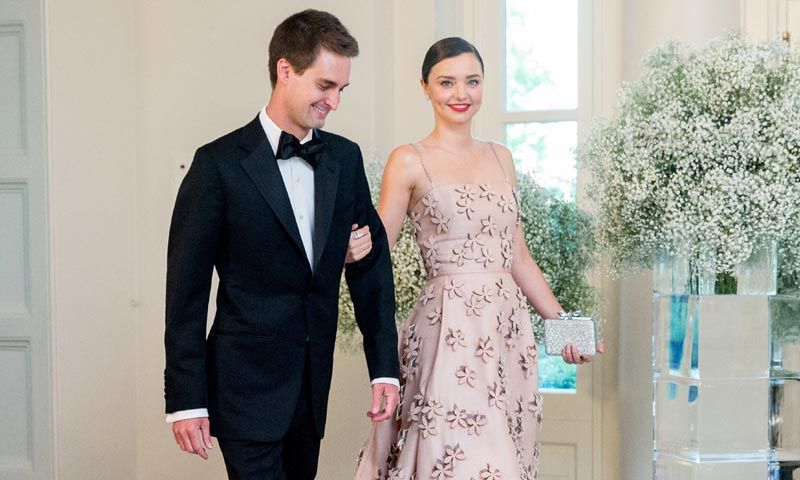 Miranda Kerr conquista la Casa Blanca del brazo de su novio