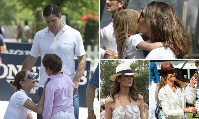 La infanta Elena, Eugenia Osborne, Carmen Martínez-Bordíu, Mar Saura... ¡fin de semana en la hípica!