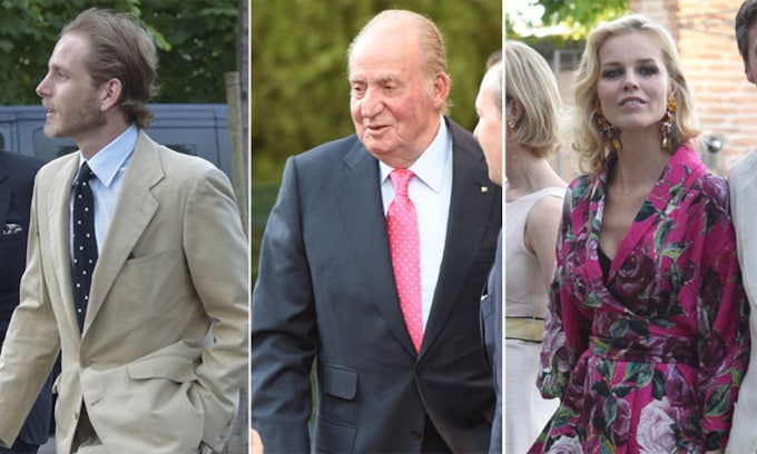 El rey Juan Carlos, Andrea Casiraghi, Eva Herzigova... Íllora calienta motores para la gran boda de Alejandro Santo Domingo y Charlotte Wellesley