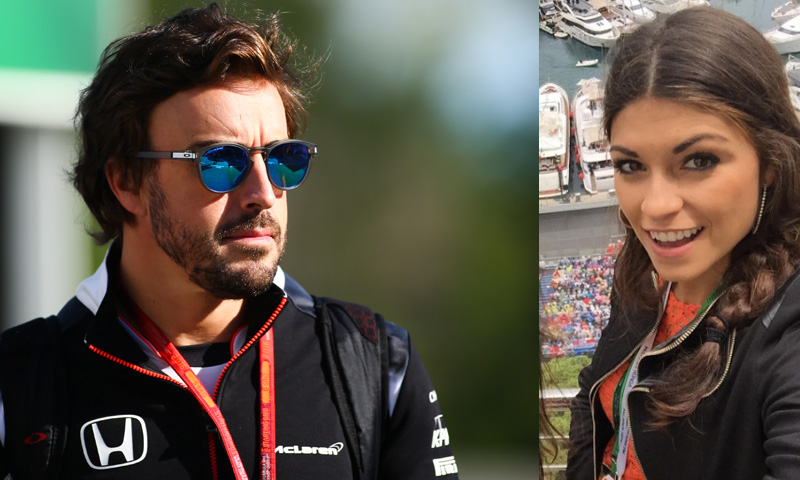 Fernando Alonso, ¿con la ex de Valentino Rossi?