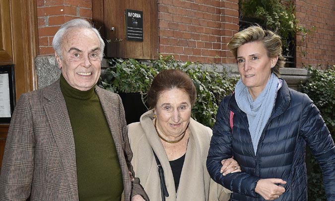 La infanta Margarita se recupera de una operación de cadera