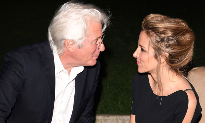 El día que Richard Gere y Alejandra Silva consolidaron su relación 