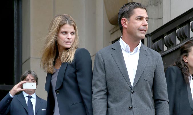 Athina Onassis y Doda Miranda se ven ante el juez para comenzar el proceso de divorcio