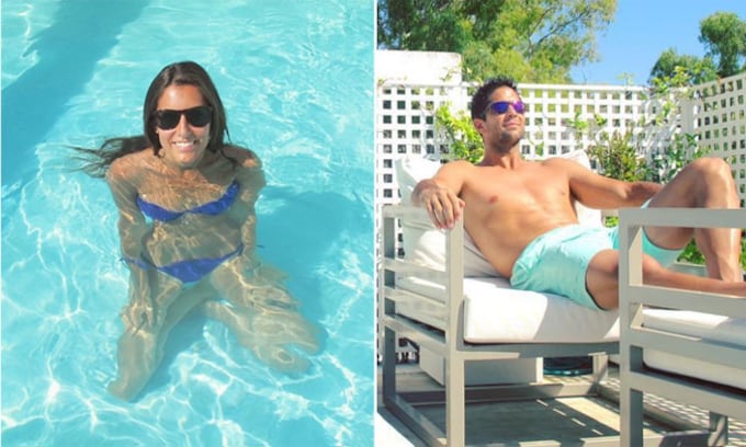 Ana Boyer y Fernando Verdasco hacen frente al calor presumiendo de cuerpazos en su piscina