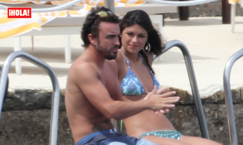 Fernando Alonso y Linda Morselli, ex de Valentino Rossi, ¡la pareja del verano!