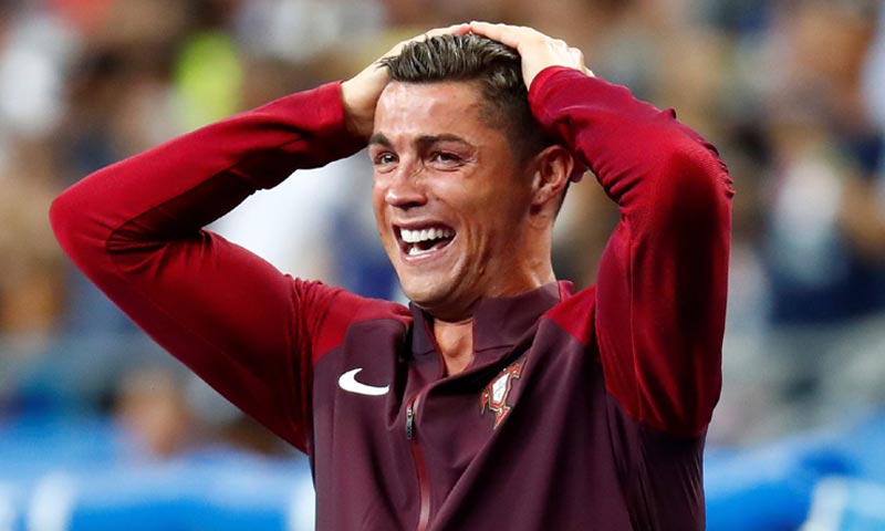 Las lágrimas de Cristiano Ronaldo, de la desesperación a la victoria