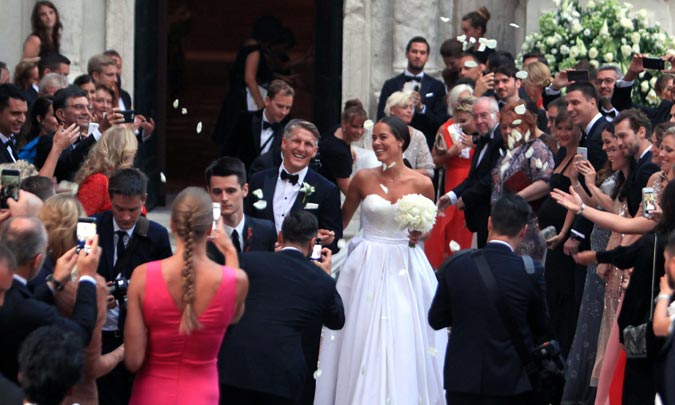 Dos días, dos bodas: el romántico enlace religioso de Ana Ivanovic y Bastian Schweinsteiger en Venecia