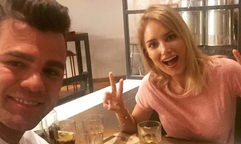 El encuentro con su ex, Fonsi Nieto, que ha despertado una sonrisa en Alba Carrillo