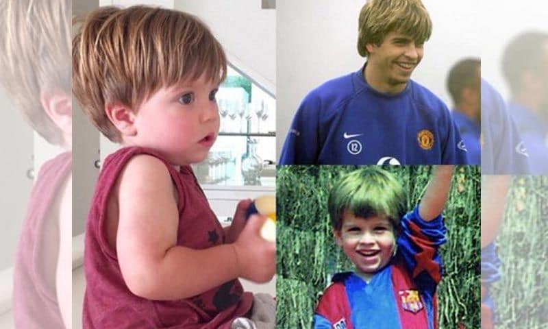 ¡Idéntico a papá! El impresionante parecido de Gerard Piqué y su hijo Sasha