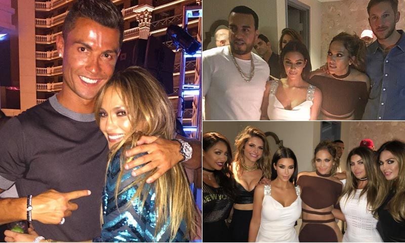 Ni Cristiano Ronaldo se pierde el 47 cumpleaños de Jennifer López