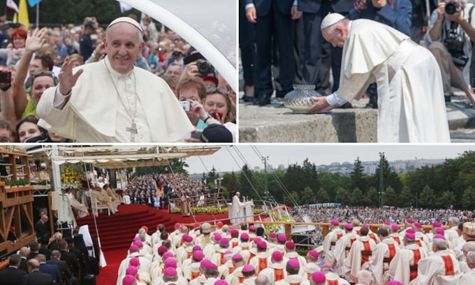 Foto a foto: Los mejores momentos del Papa Francisco durante la Jornada Mundial de la Juventud de Polonia