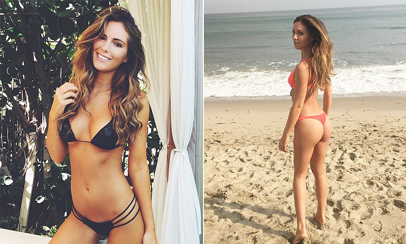 FOTOGALERÍA: Brittny Ward, la espectacular novia de Jenson Button, ¡así se luce un bikini!