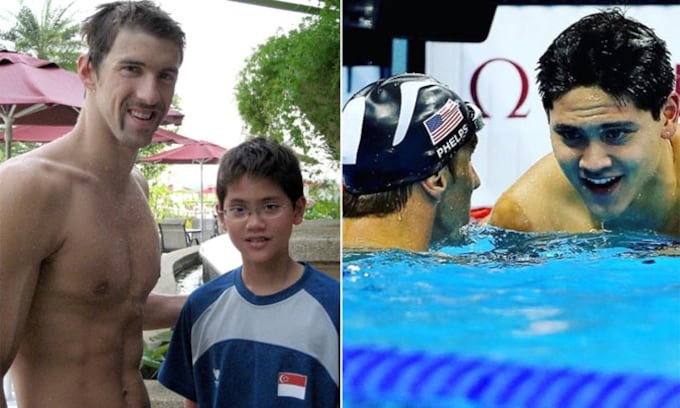 Joseph Schooling, el niño que soñaba con ser como Michael Phelps y le batió en Río