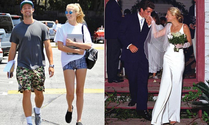 Patrick Schwarzenegger y su atractiva novia, la nueva generación Kennedy que más recuerda a John John y su mujer, Carolyn