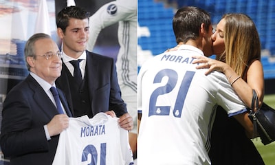 ¡Lágrimas y mucho amor! Así ha sido la presentación de Álvaro Morata como jugador del Real Madrid
