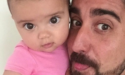 El 'selfie' de Álex Ubago con la niña de sus ojos