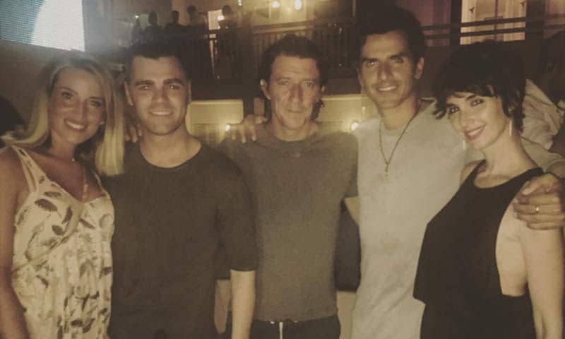 Paz Vega conquista la noche ibicenca con un 'equipo' de buenos amigos
