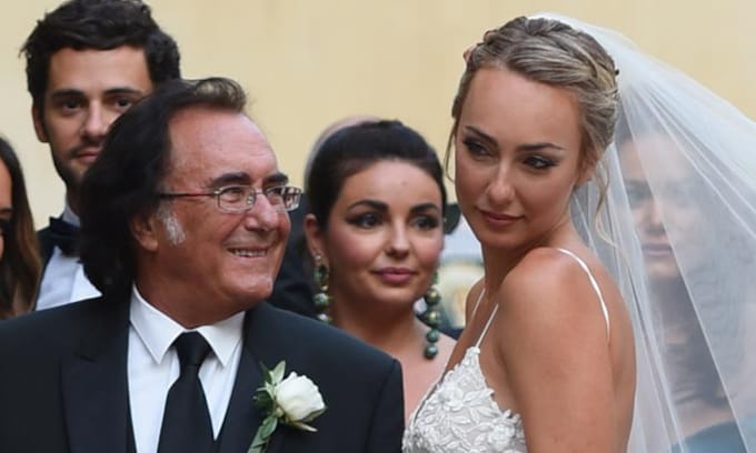 Al Bano y Romina Power celebran la boda de su hija Cristel con un millonario heredero