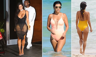 Kim y Kourtney Kardashian, o cómo acaparar la atención por motivos muy distintos