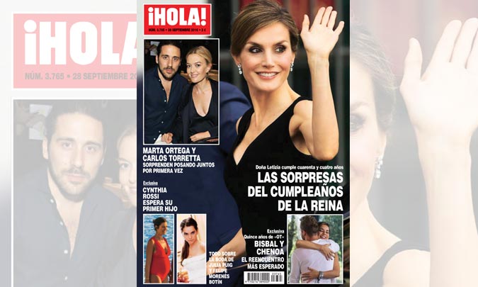 En ¡HOLA!, las sorpresas del cumpleaños de la reina Letizia, los detalles de la boda de Julia Puig y Felipe Morenés Botín y mucho más...