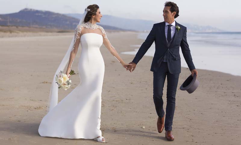 La romántica boda en la playa de Paz Padilla y Antonio Vidal