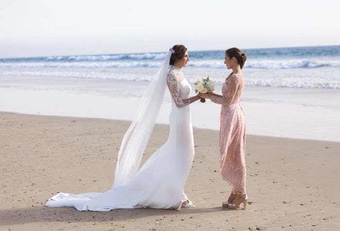 la romántica boda en la playa de paz padilla y antonio vidal