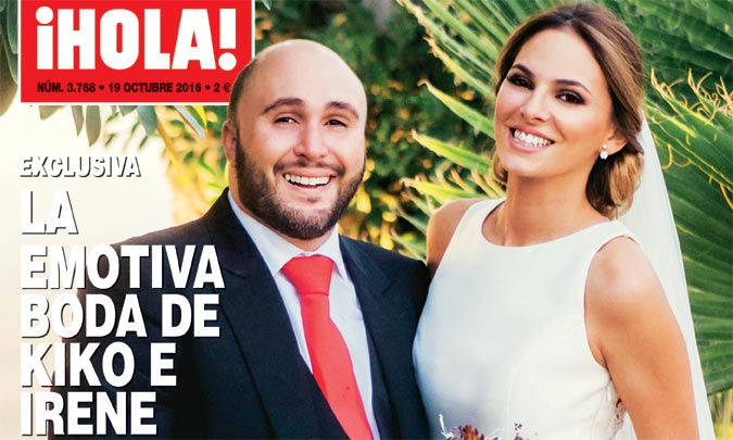 EXCLUSIVA EN ¡HOLA!: La emotiva boda de Kiko Rivera e Irene Rosales con Isabel Pantoja como madrina