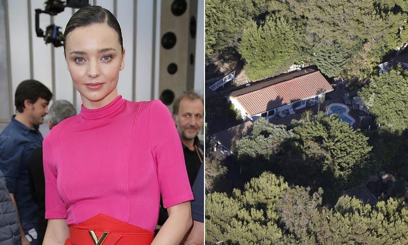 Dos personas hospitalizadas tras un tiroteo en la mansión de Miranda Kerr