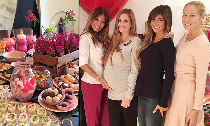 Un anillo, rosas blancas y mucha emoción, la 'baby shower' de Olivia de Borbón