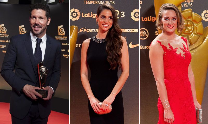 FOTOGALERÍA: Así vivieron la gala del deporte Diego Pablo Simeone, Lucía Villalón, Mireia Belmonte...