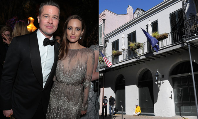 Brad Pitt y Angelina Jolie han vendido su casa de Nueva Orleans
