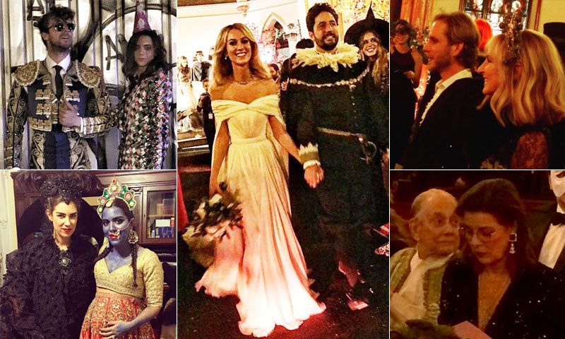 ¿Una fiesta de Halloween? ¡No! Es la segunda boda del hermano de Tatiana Santo Domingo