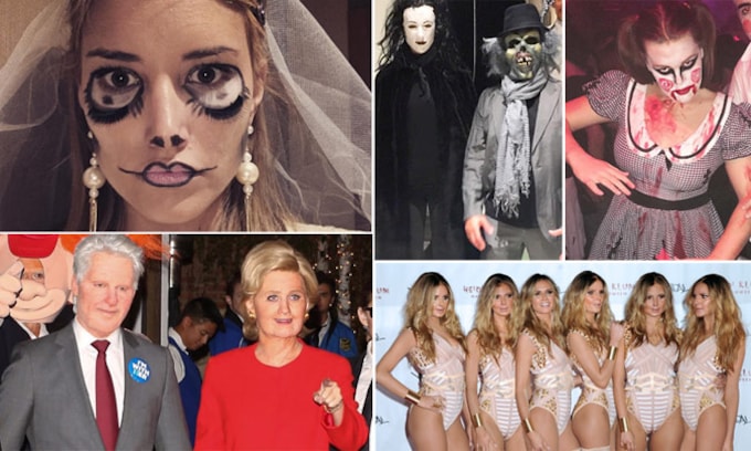 FOTOGALERÍA: ¡Esto es Halloween! ¿Reconoces a las 'celebrities' que se esconden tras estos disfraces?